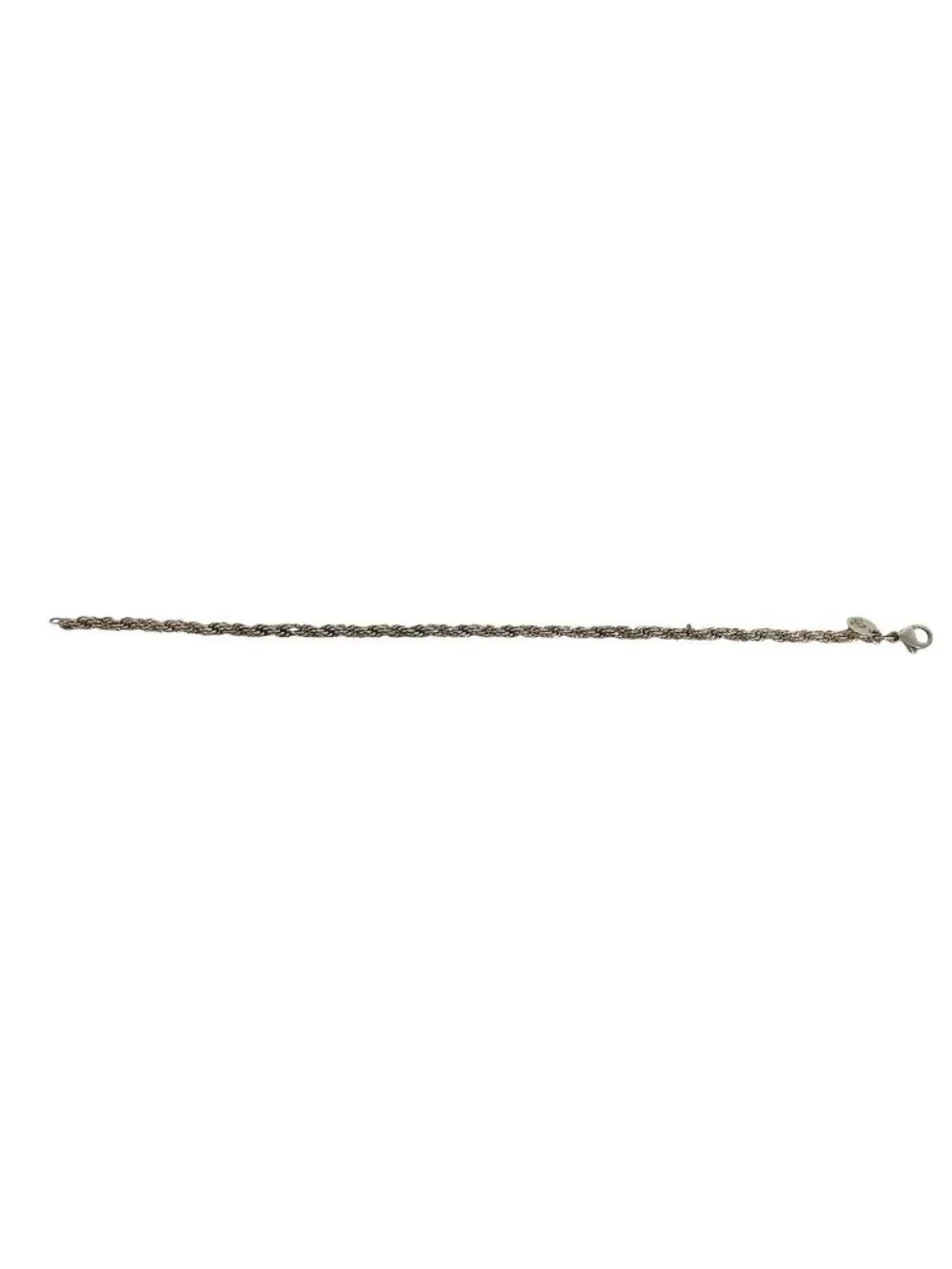 Tiffany & Co Vintage Twisted Rope Bracelet Silver Yellow Gold